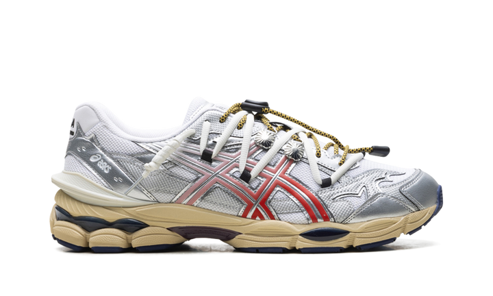 ASICS GEL-CUMULUS 16 TOGA WHITE RED PURE SILVER