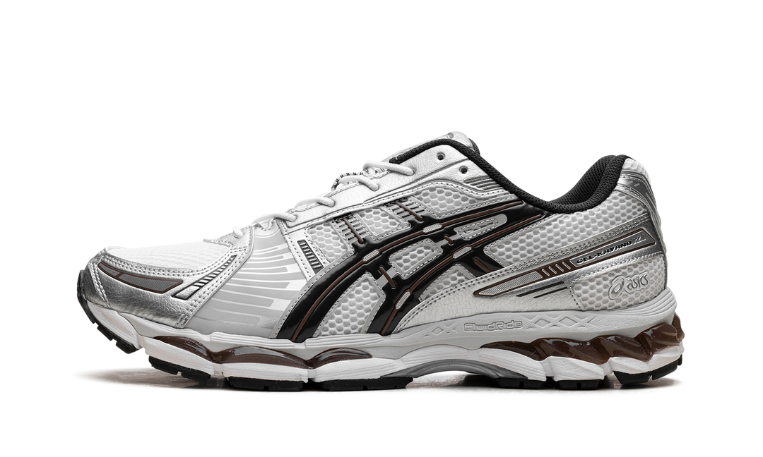 ASICS GEL-KAYANO 12.1 WHITE GRAPHITE GREY BROWN