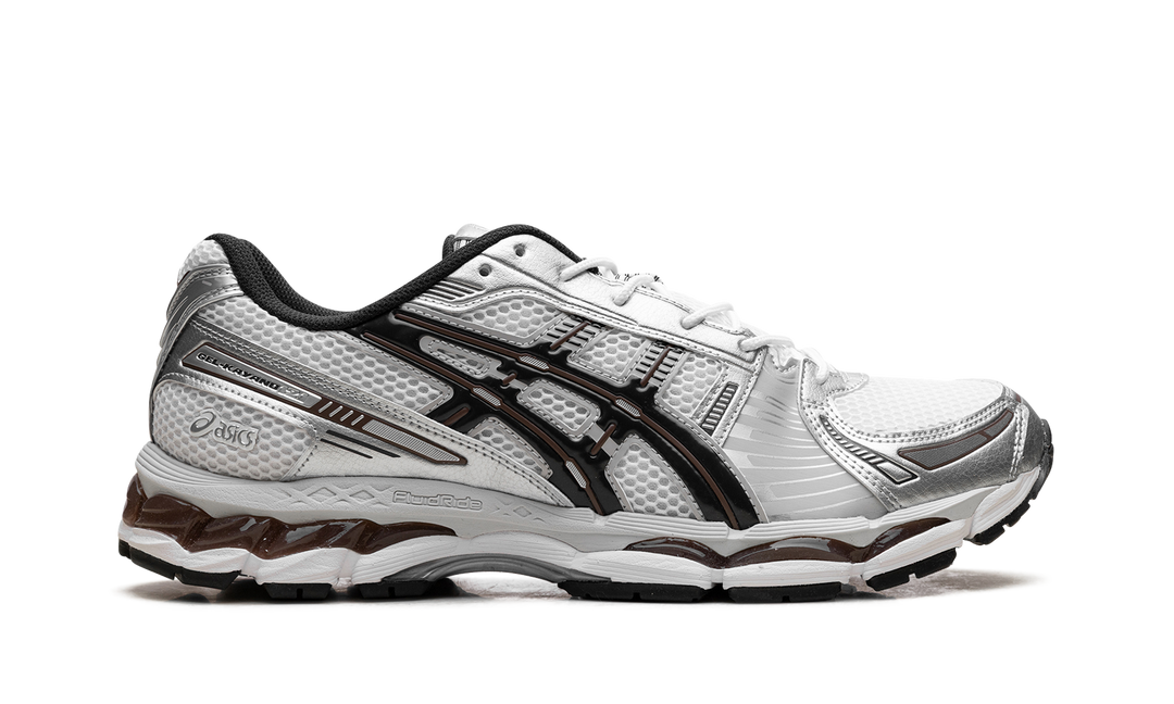 ASICS GEL-KAYANO 12.1 WHITE GRAPHITE GREY BROWN