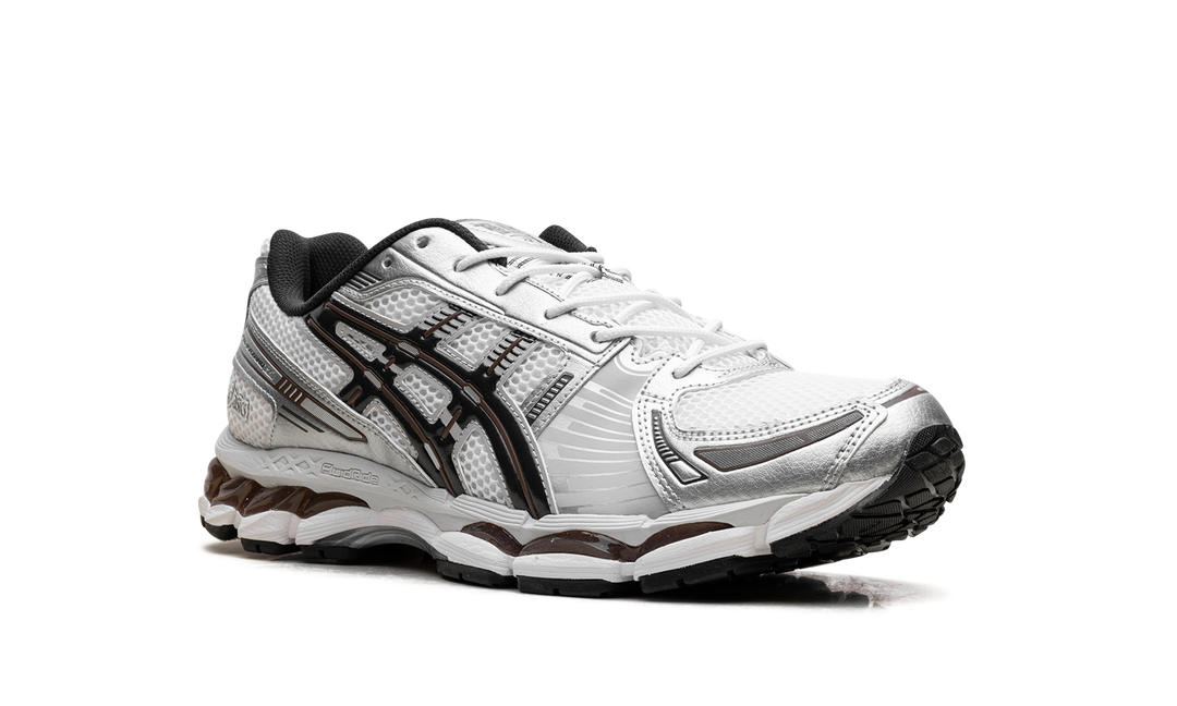 ASICS GEL-KAYANO 12.1 WHITE GRAPHITE GREY BROWN