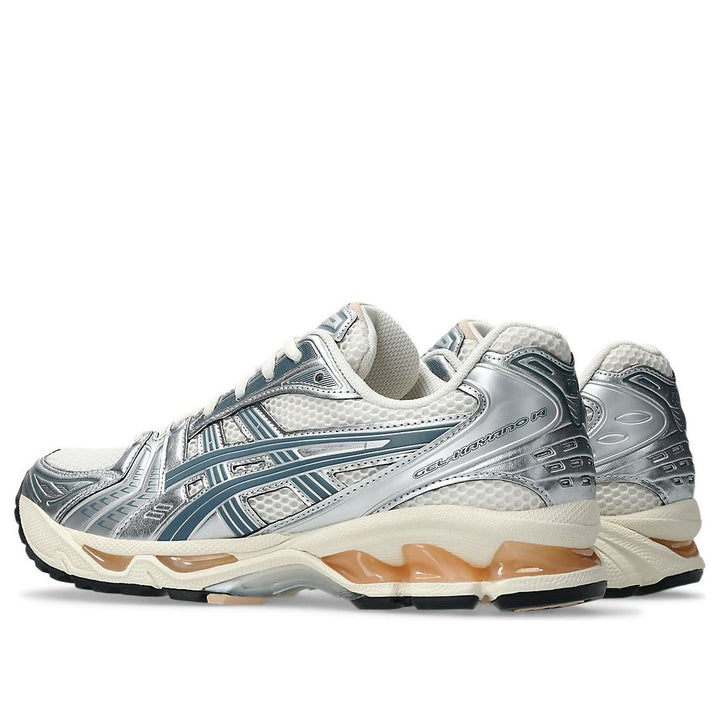 ASICS GEL-KAYANO 14 BIRCH PURE SILVER TEAL GOLD