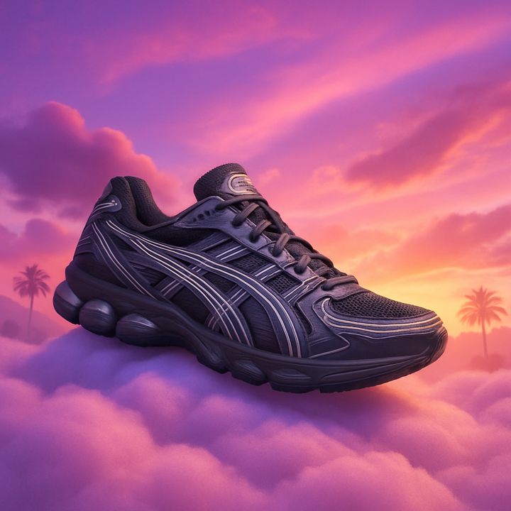 ASICS GEL-KAYANO 14 BLACK PURE SILVER