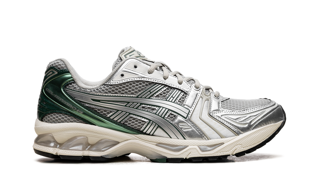 ASICS GEL-KAYANO 14 DRIED LEAF GREEN PURE SILVER