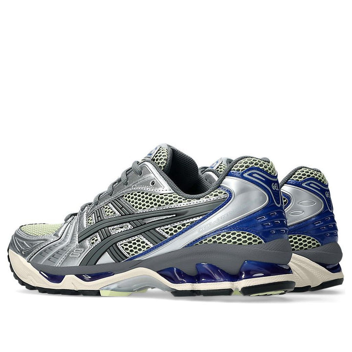 ASICS GEL-KAYANO 14 SOFT YELLOW ASICS BLUE