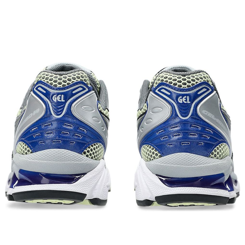 ASICS GEL-KAYANO 14 SOFT YELLOW ASICS BLUE