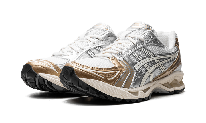 ASICS GEL-KAYANO 14 WHITE CREAM GOLD WOMENS