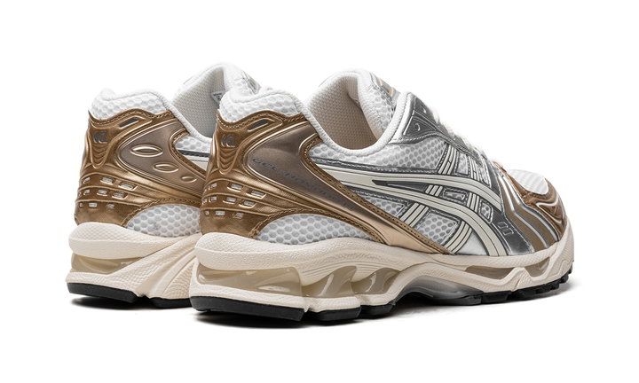 ASICS GEL-KAYANO 14 WHITE CREAM GOLD WOMENS