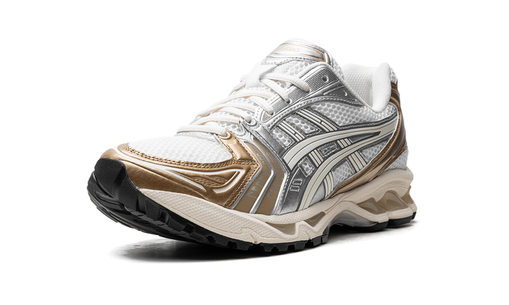ASICS GEL-KAYANO 14 WHITE CREAM GOLD WOMENS