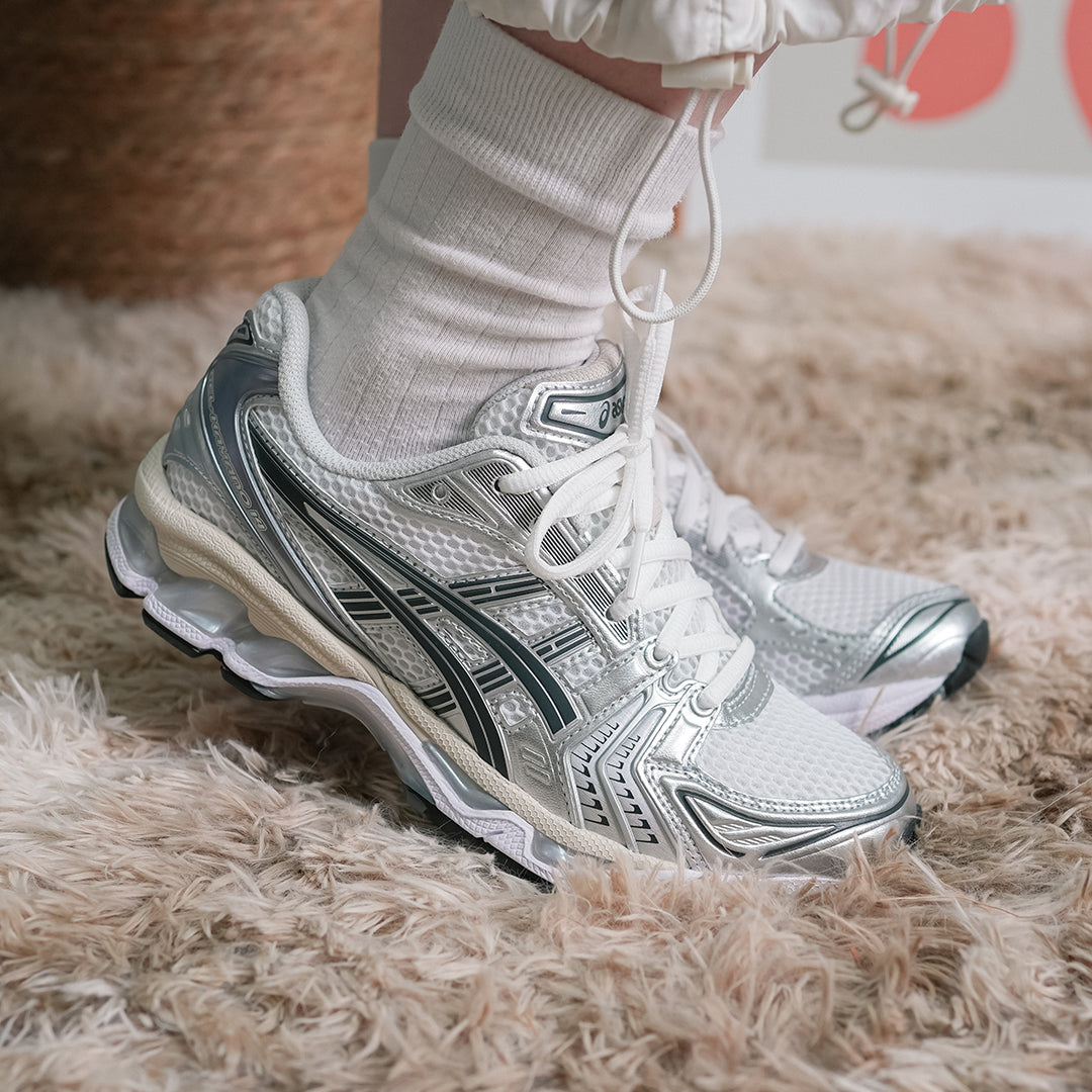 ASICS GEL-KAYANO 14 “WHITE GRAPHITE GREY” WOMEN&