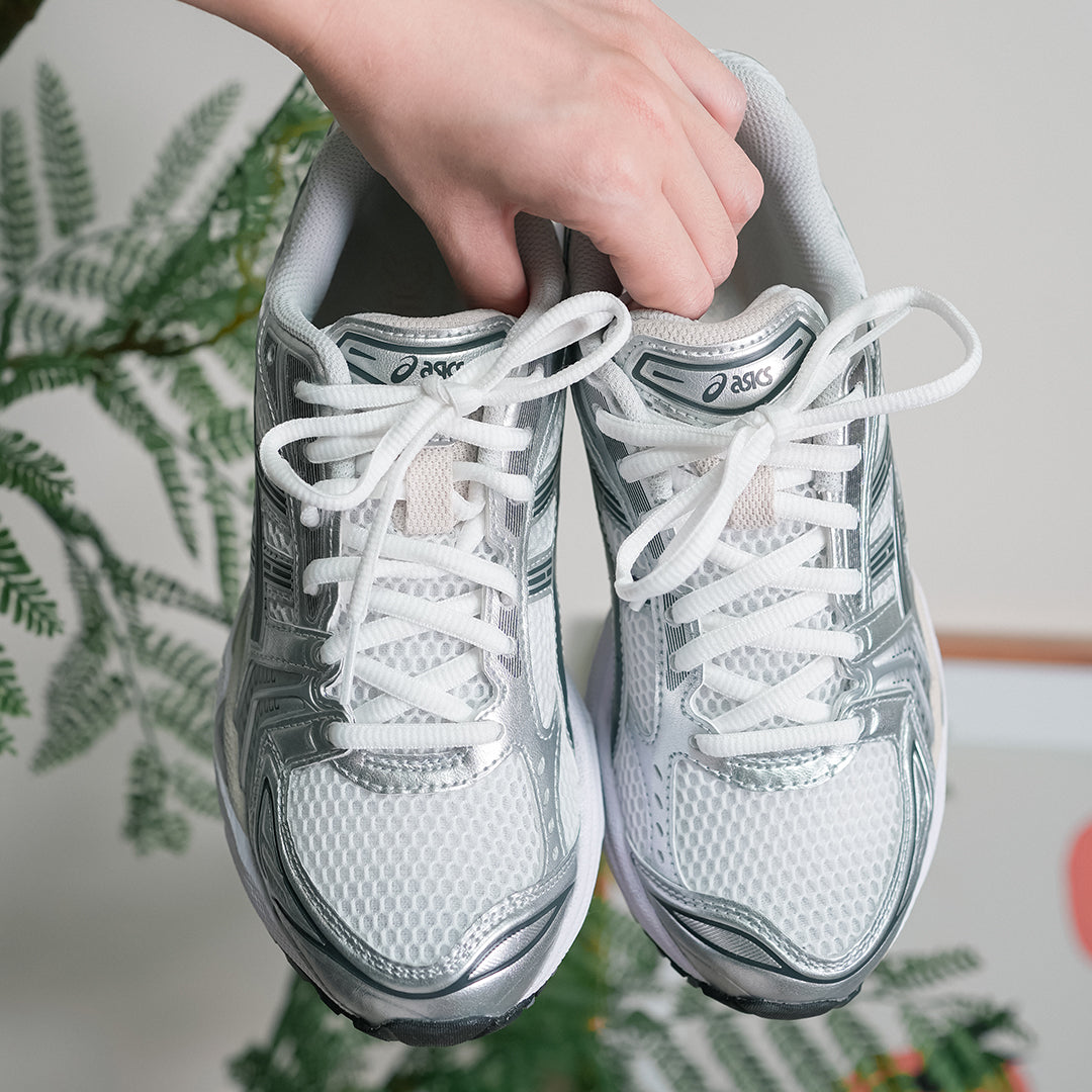 ASICS GEL-KAYANO 14 “WHITE GRAPHITE GREY” WOMEN&