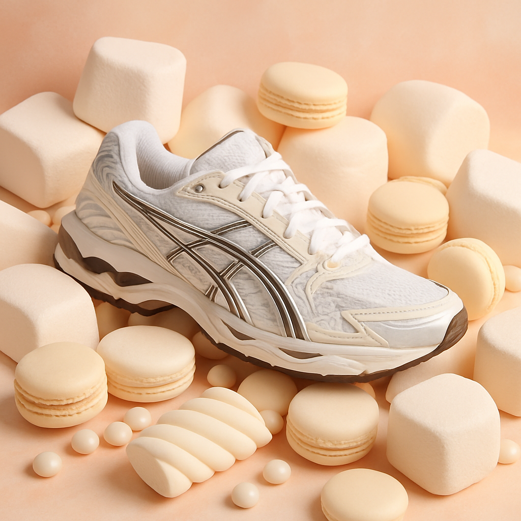 ASICS GEL-KAYANO 14 WHITE IVORY