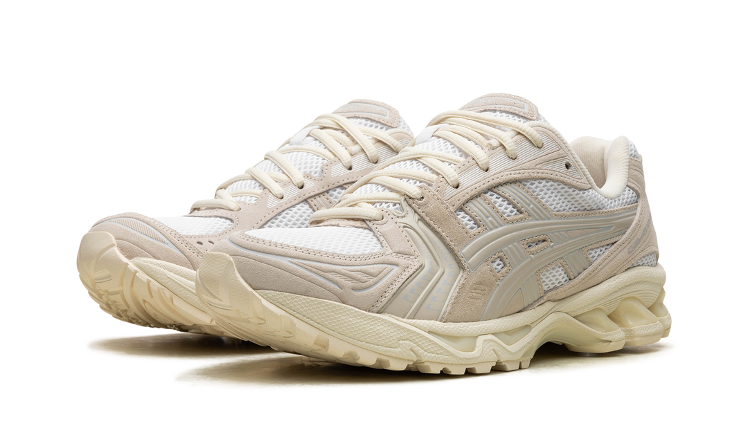 ASICS GEL-KAYANO 14 WHITE SMOKE GREY WOMENS