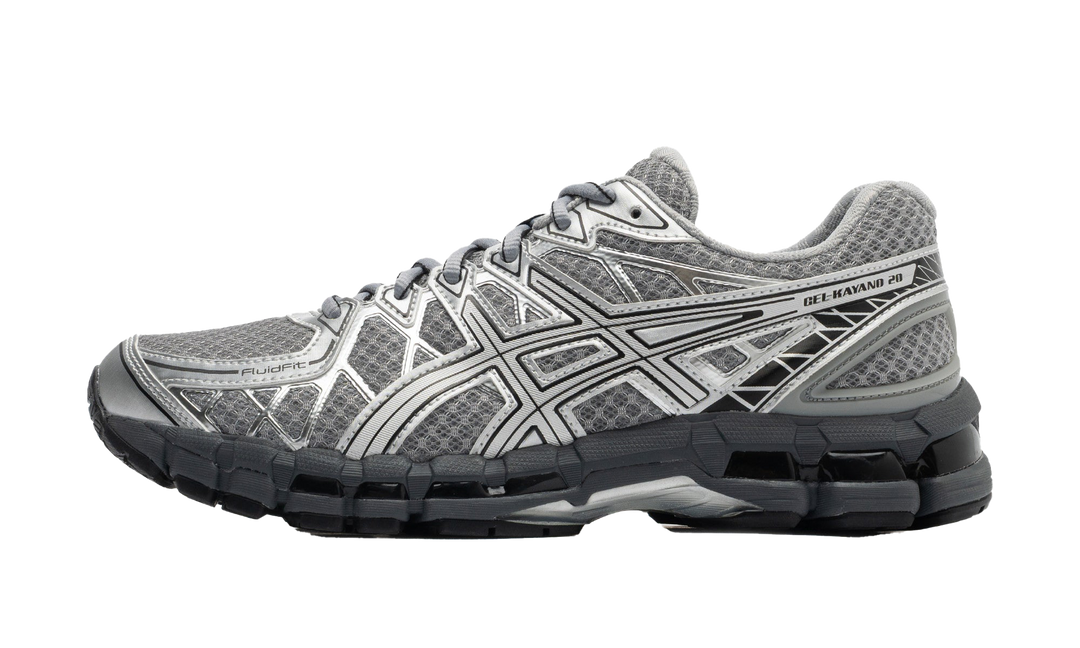 ASICS GEL-KAYANO 20 GRAVEL PURE SILVER