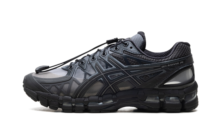 ASICS GEL-KAYANO 20 UNAFFECTED BLACK OBSIDIAN GREY BLACK