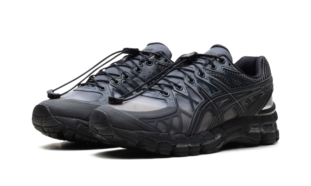 ASICS GEL-KAYANO 20 UNAFFECTED BLACK OBSIDIAN GREY BLACK