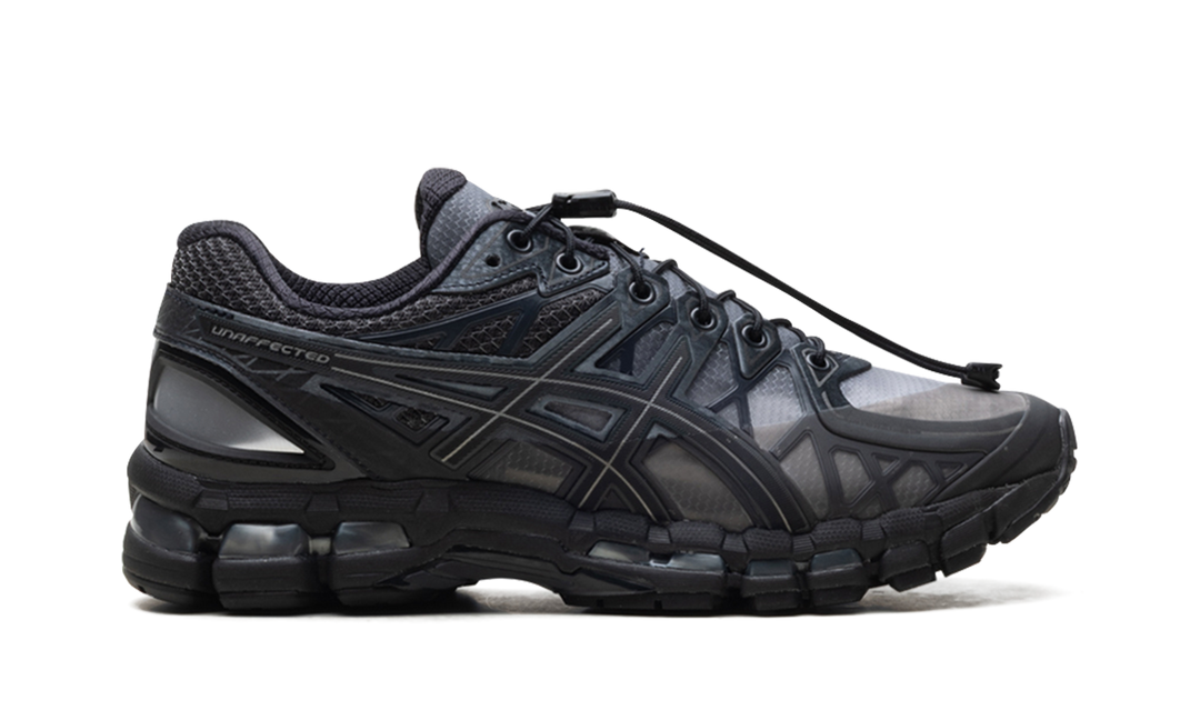 ASICS GEL-KAYANO 20 UNAFFECTED BLACK OBSIDIAN GREY BLACK
