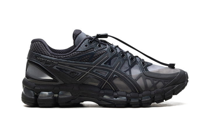 ASICS GEL-KAYANO 20 UNAFFECTED BLACK OBSIDIAN GREY BLACK
