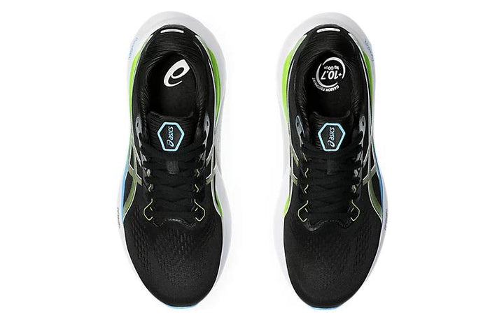 ASICS GEL-KAYANO 30 BLACK ELECTRIC LIME