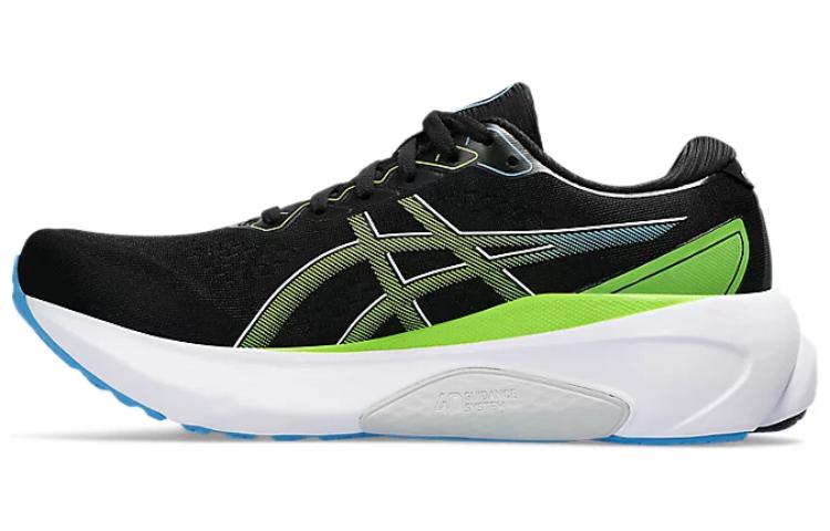 ASICS GEL-KAYANO 30 BLACK ELECTRIC LIME