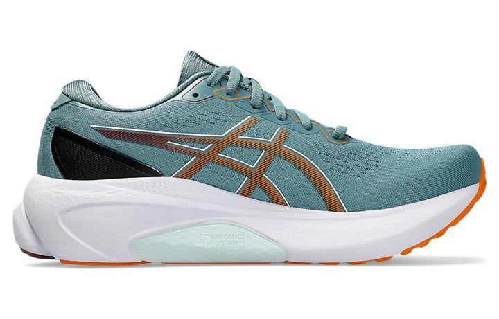 ASICS GEL-KAYANO 30 FOGGY TEAL BRIGHT ORANGE