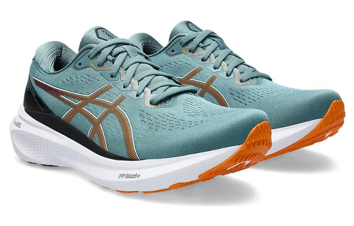 ASICS GEL-KAYANO 30 FOGGY TEAL BRIGHT ORANGE