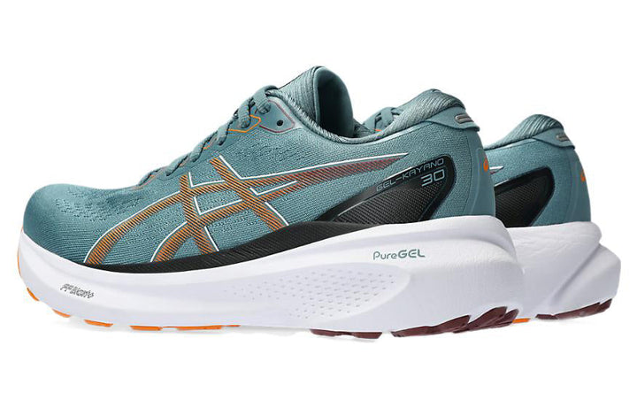 ASICS GEL-KAYANO 30 FOGGY TEAL BRIGHT ORANGE