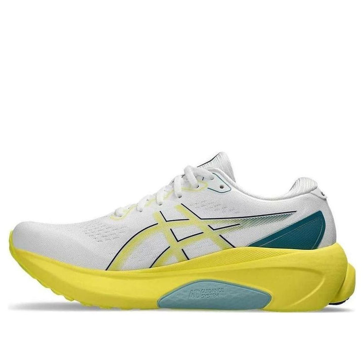 ASICS GEL-KAYANO 30 WHITE BRIGHT YELLOW