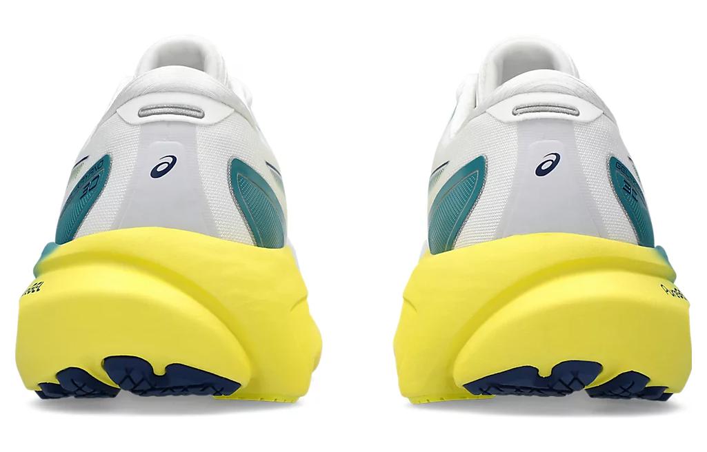 ASICS GEL-KAYANO 30 WHITE BRIGHT YELLOW