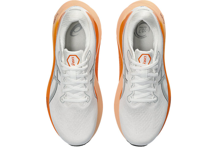 ASICS GEL-KAYANO 30 WHITE OCEAN HAZE ORANGE