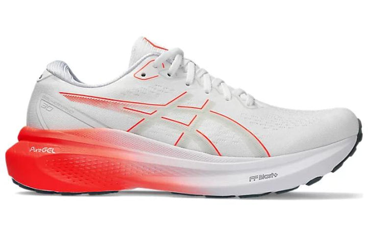 ASICS GEL-KAYANO 30 WHITE SUNRISE RED