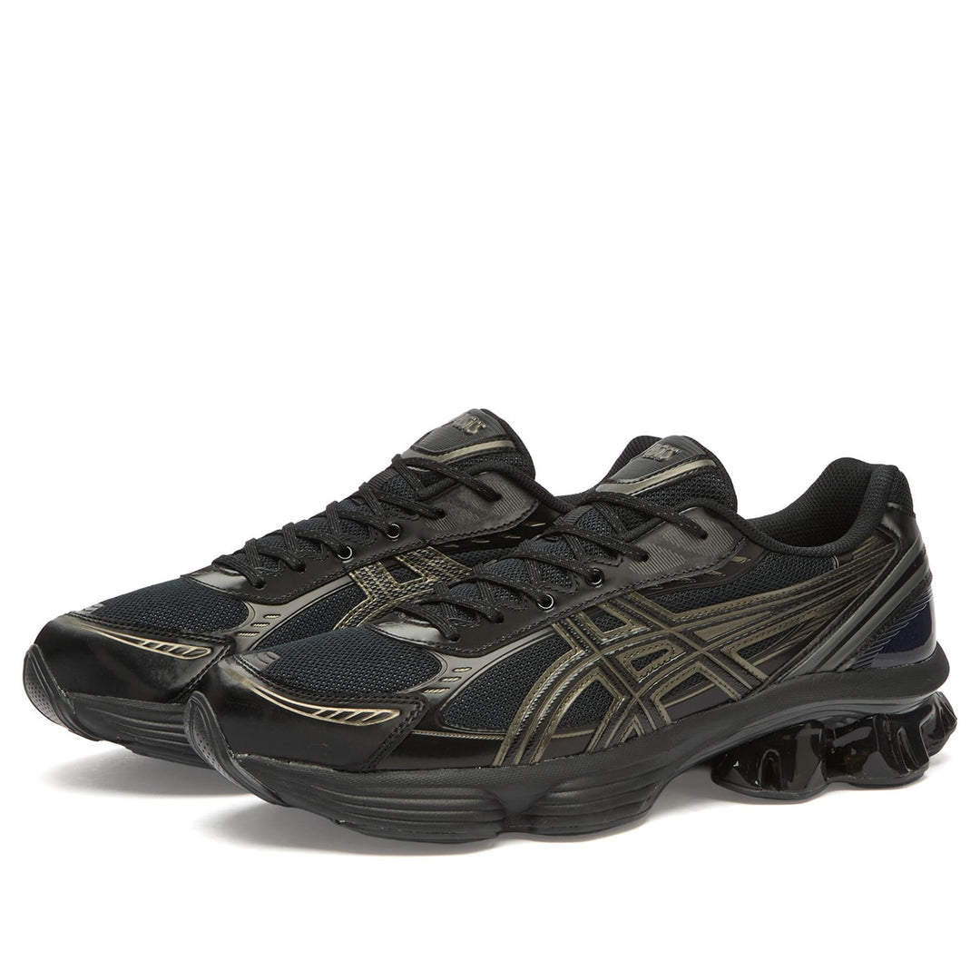 ASICS GEL-KINETIC FLUENT BLACK GRAPHITE GREY — Stock 