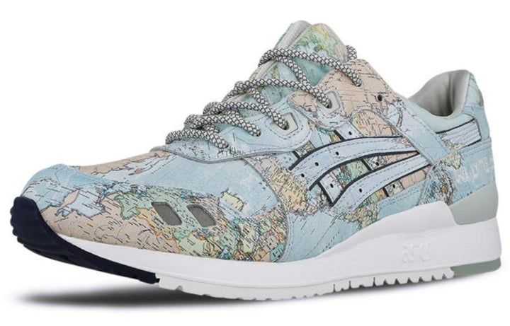 ASICS GEL-LYTE III X ATMOS WORLD MAP
