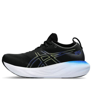 ASICS GEL-NIMBUS 25 BLACK GLOW YELLOW — Stock