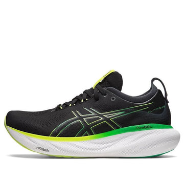 ASICS GEL-NIMBUS 25 BLACK LIME ZEST — Stock