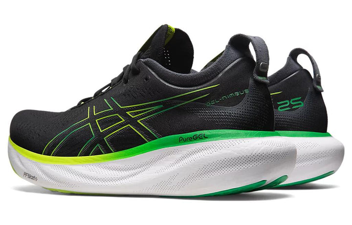 ASICS GEL-NIMBUS 25 BLACK LIME ZEST