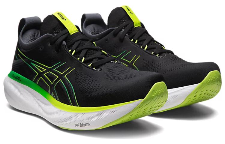 ASICS GEL-NIMBUS 25 BLACK LIME ZEST