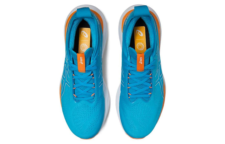 ASICS GEL-NIMBUS 25 ISLAND BLUE SUN PEACH