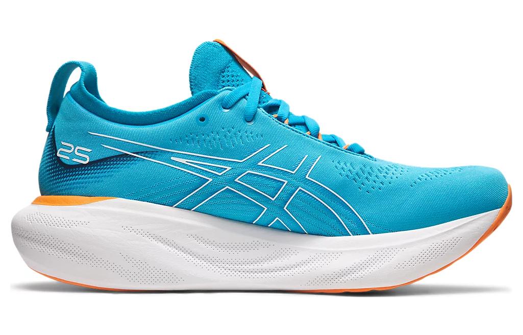 ASICS GEL-NIMBUS 25 ISLAND BLUE SUN PEACH