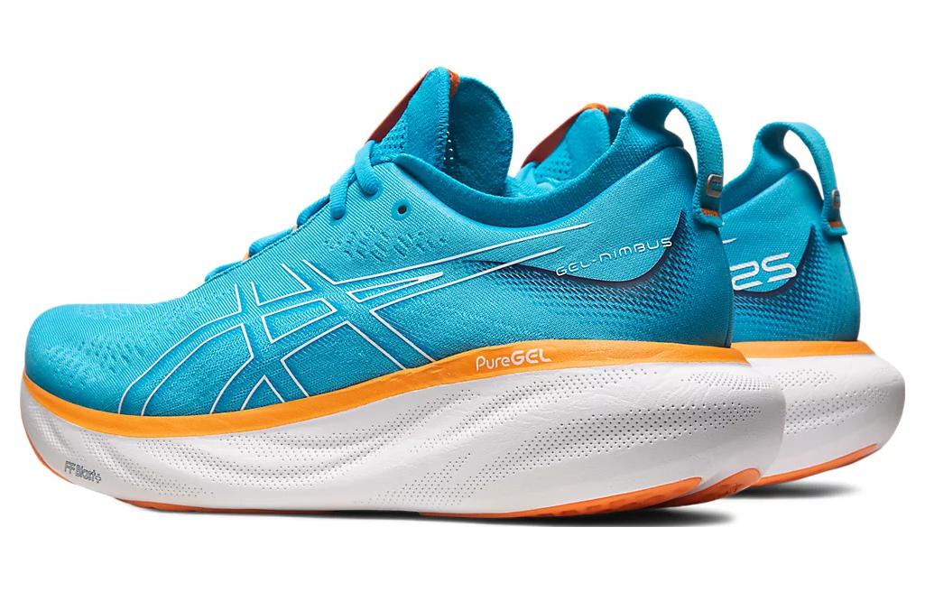 ASICS GEL-NIMBUS 25 ISLAND BLUE SUN PEACH