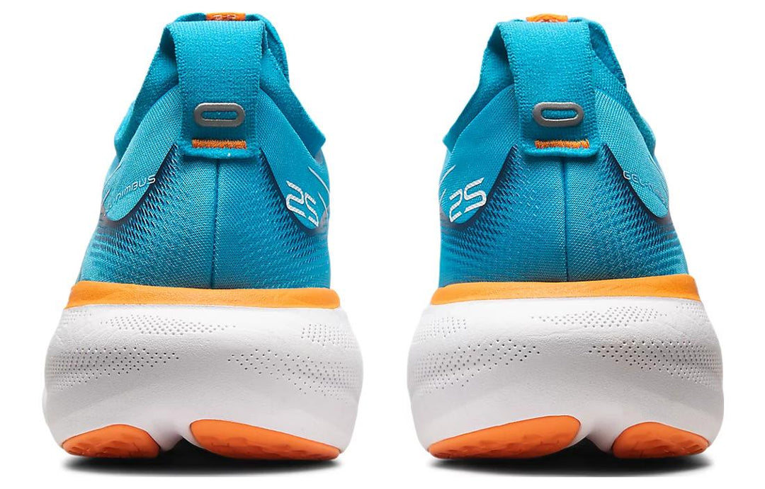 ASICS GEL-NIMBUS 25 ISLAND BLUE SUN PEACH