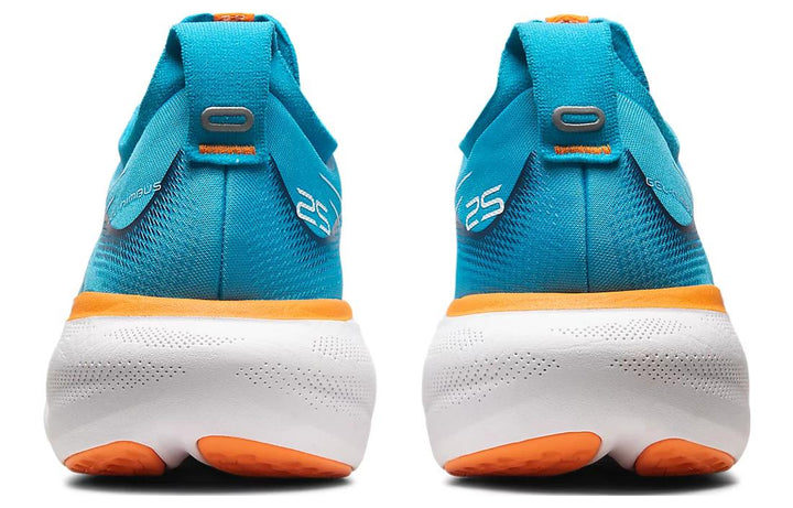 ASICS GEL-NIMBUS 25 ISLAND BLUE SUN PEACH