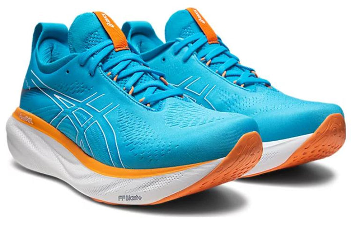 ASICS GEL-NIMBUS 25 ISLAND BLUE SUN PEACH