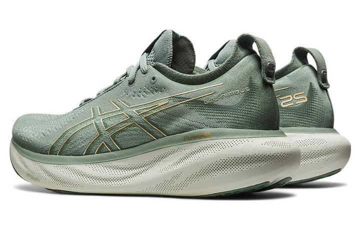 ASICS GEL-NIMBUS 25 SLATE GREY CHAMPAGNE WOMENS