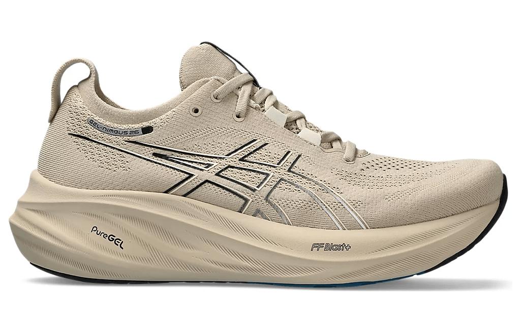 ASICS GEL-NIMBUS 26 FEATHER GREY BLACK