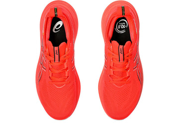 ASICS GEL-NIMBUS 26 SUNRISE RED BLACK — Stock