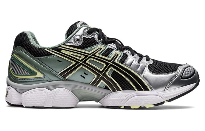 ASICS GEL-NIMBUS 9 BLACK GREEN YELLOW SILVER