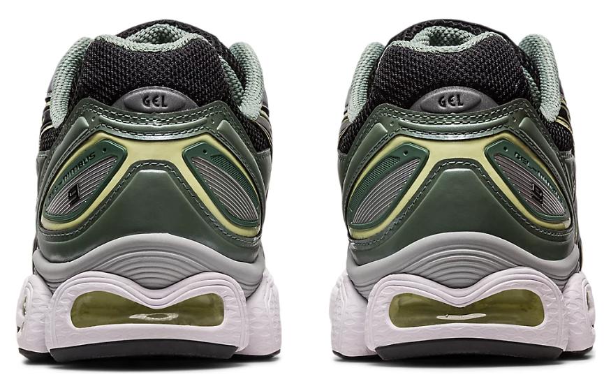 ASICS GEL-NIMBUS 9 BLACK GREEN YELLOW SILVER