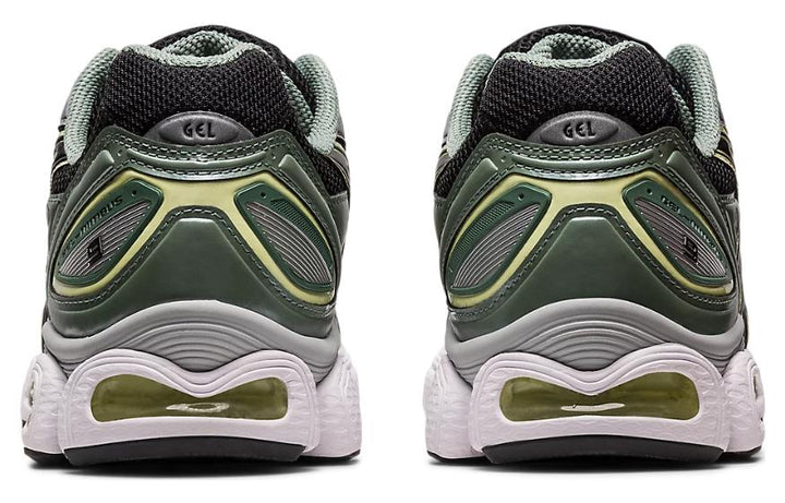 ASICS GEL-NIMBUS 9 BLACK GREEN YELLOW SILVER