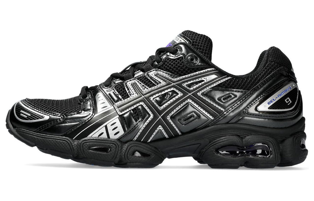ASICS GEL-NIMBUS 9 BLACK PURE SILVER