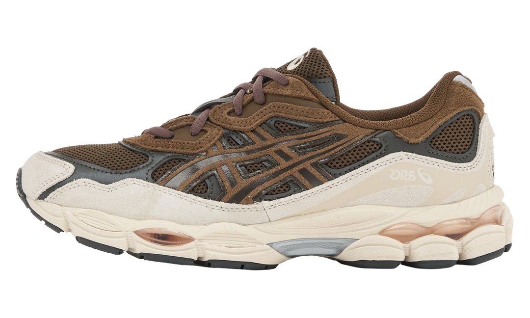 ASICS GEL NYC BROWN STORM BLACK COFFEE